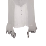 Te Amo Transparent White Top With Inner Size 36