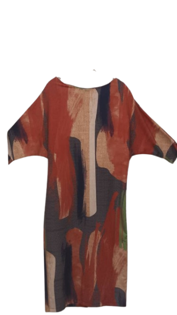 Norm Style Multicolor Gown Size 40