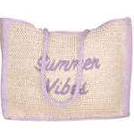 Summer Vibe Female Woven Hand Bag