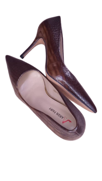 Aaron Fairy Brown Heel Cover Shoe Size 42