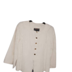 Hatunca Cream Coloured Blazzers Size Uk 14