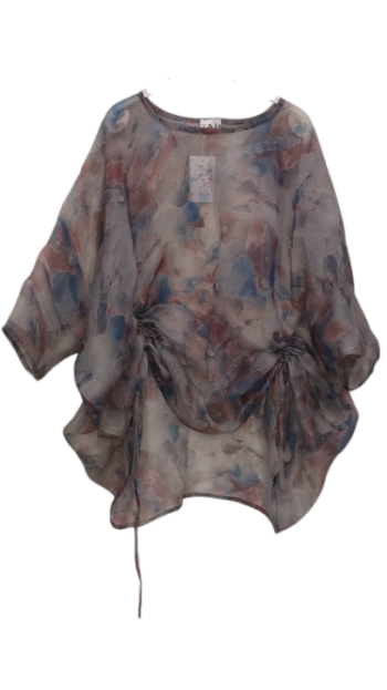 T & D Collection Blue Trouser 2pcs Size 14