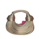 Gold Female Hand Bag