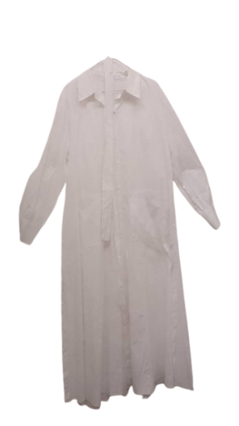 Maltilda White Shirt Gown Longsleeve