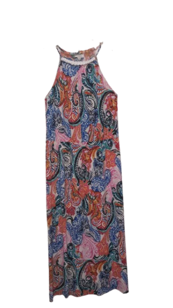 Symmetry Multicolorsleeveless Gown Size 16