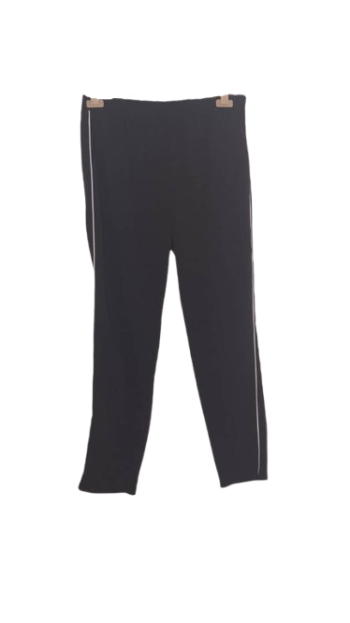 Dawnline Black Trouser With White Stripe Size 40