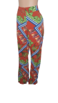 Uk Orange Multicolor Trouser Size 44