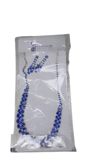 Christina Collection Blue Set Jewelry