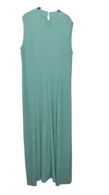 Oje Blue Sleeveless Long Gown Size 52