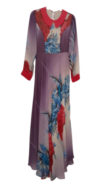 Stilife Purple Long Gown Size M