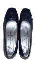 Olivia Fan Blue Cover Shoe Flat Size 12