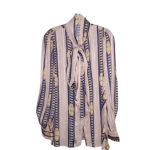 Kongquetai Yellow Chain Design Top