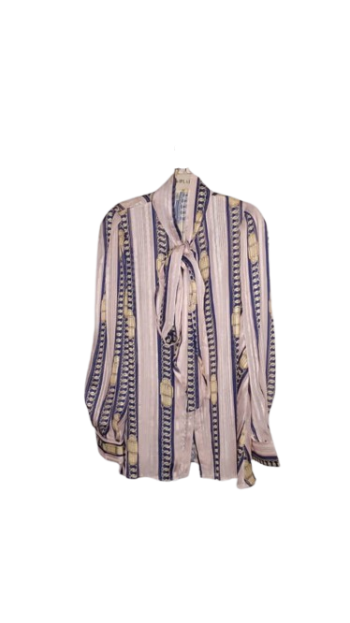 Kongquetai Yellow Chain Design Top