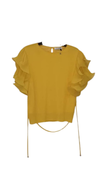 Myrang Yellow Skirt 2pcs Size 42