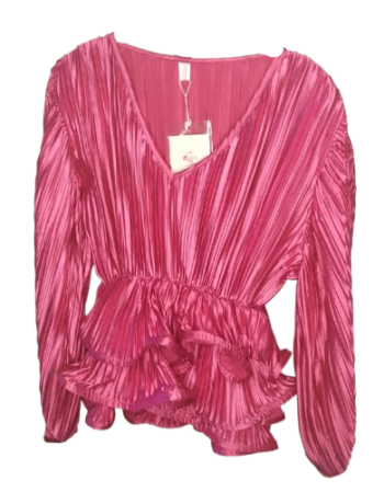 Moment Pick Plitted Longsleeve Top