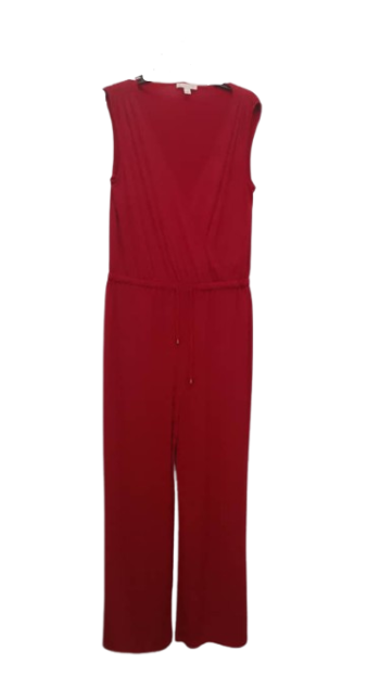Established 1962 Red Sleeveless Jumpsuit Size 8