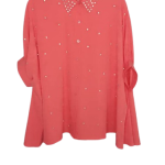 Yimoment Peach Stoned Top