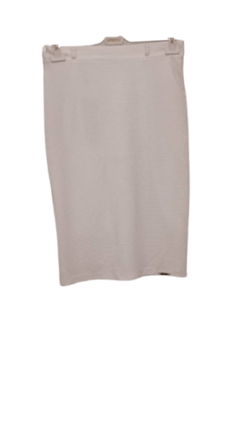 By Ozge Silkay Cream Skirt Size 46