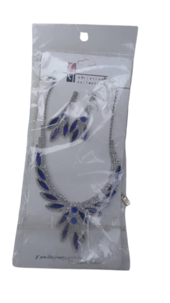 Christina Blue Set Jewelry