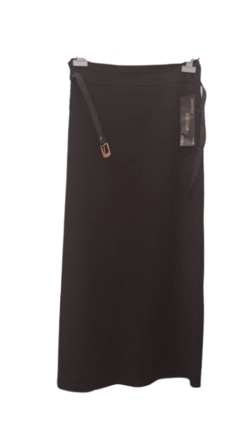 Essemra Black Long Skirt Size 42