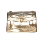 Female Gold Hand Bag
