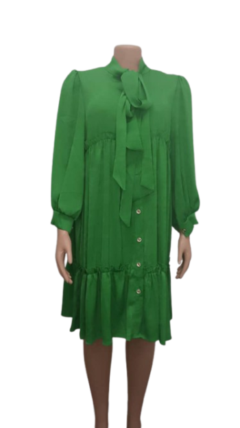 Cyalaa Green Gown Size L