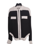 Miarte Offwhite And Black Top Size 2