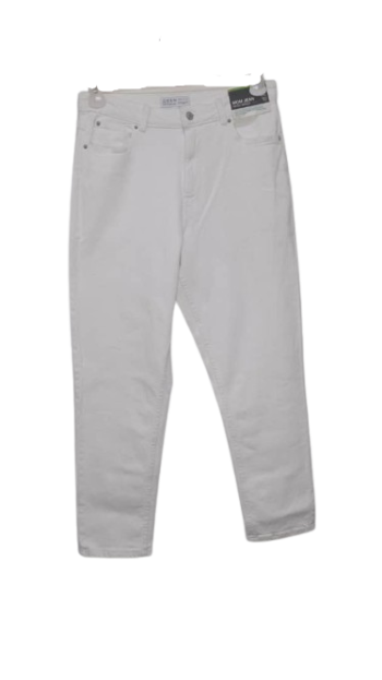 Denim Co Mom Jeans High Waist White Jeans Size 12