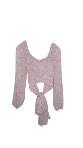 Bluebell Multicolored Flowered Top Size M