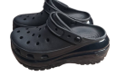 Iconic Black Crocs Size 41