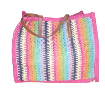 Summer Vibe Multicoloured Hand Bag