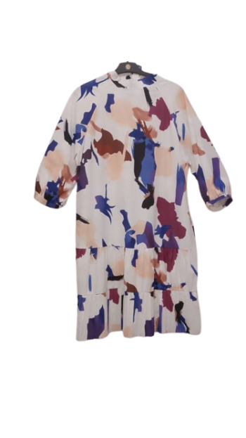 Queen Collection Purple Multicolor Gown Size 3xl