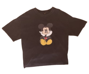 Hezhi & Jzs Stone Black With Teddy Design Polo