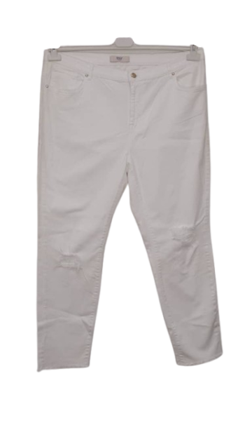 Only Carmakoma  White Jeans Trouser Size 18