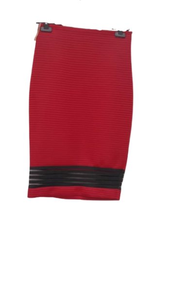 Fervente Red And Black Skirt Size 40