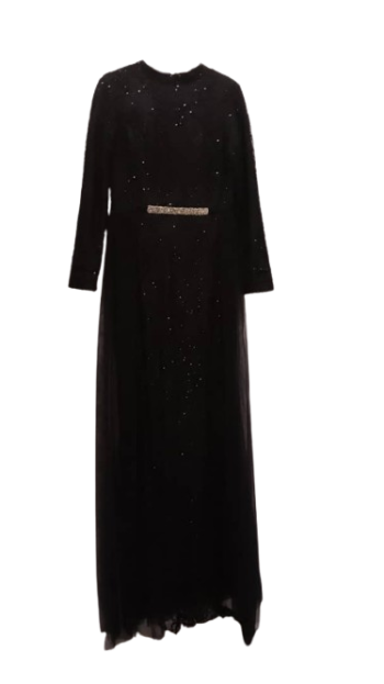 Modaysa Black Long Gown Size 46