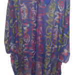 Uk Blue Multicoloured Top