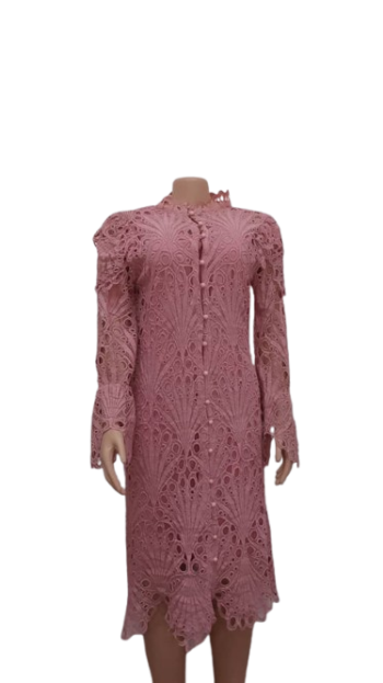 La Busca Peach Gown Size 42