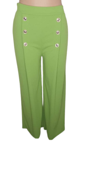 Uk Lemon Threequarter Trouser