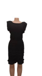 New Look Black Short Gown Size Uk 10