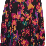Moments Black Multicoloured Top