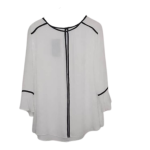 Marina Kaneva White And Black Top