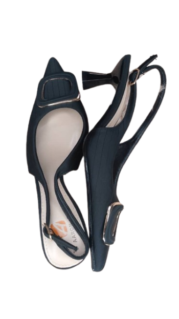 Aaron Fairy Black Sandals Size 38