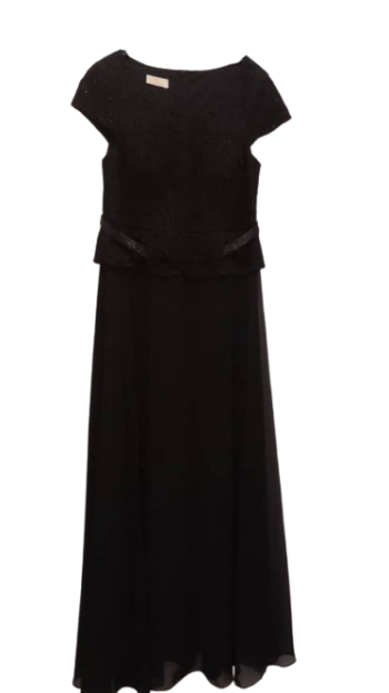 Cristina Black Long Gown Size 50