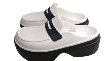 Iconic White Crocs Size 37
