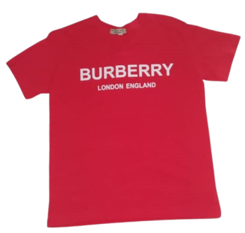 Burberry Red Polo Size Xl