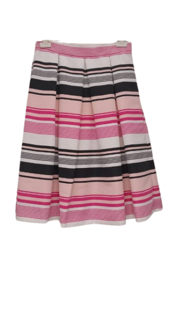 New York & Company Pink Multicolor Skirt Size 8