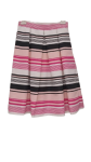 New York & Company Pink Multicolor Skirt Size 8