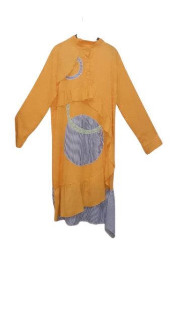 Cindy Fashion Yellow Gown