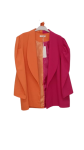Roxelan Orange And Pink Trouser Suits Size 46